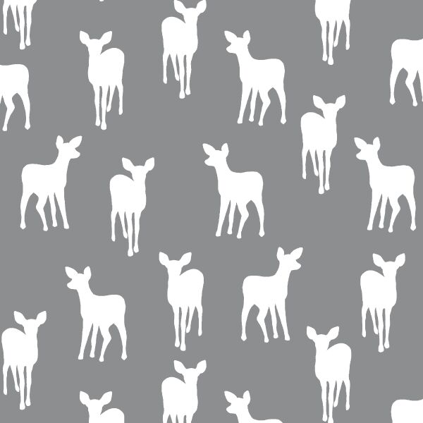 Fawn Silhouette in Smoke