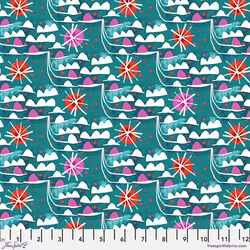 Waves in Teal