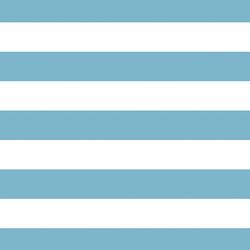 Horizontal Play Stripe in Surf