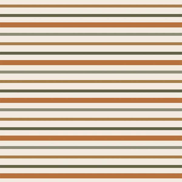 Woodland Stripe in Cookies and Cream