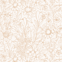 Sketched Garden in Mushroom
