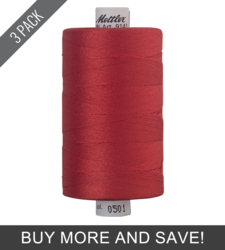Wildfire (9141-0501) - Silk Finish Cotton 40wt - 1094 Yards (3 Pack)