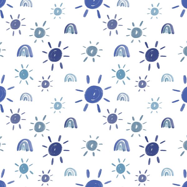 Mr. Golden Sun in Blue Sky