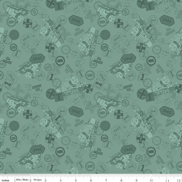 Tonal Toss in Green