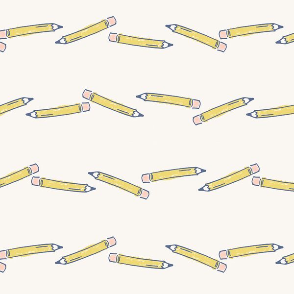 Pencils in Chalk White