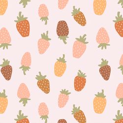 Large Very Berry Strawberries in Vintage