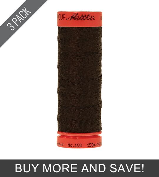 Dark Amber (9161-1048) - Metrosene - 164 Yards (3 Pack) - Mettler ...