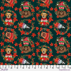 Christmas Dogs in Spruce