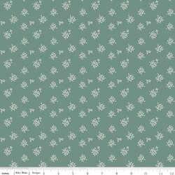Ditsy in Aqua