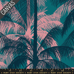Poolside Palms Canvas in Storytime
