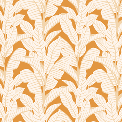 Small Palm Play in Apricot Cream