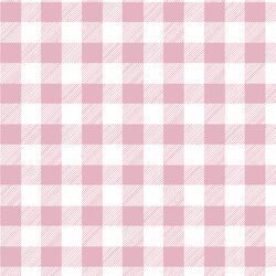 Medium Buffalo Plaid in Carnation