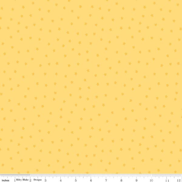 Star Toss in Yellow