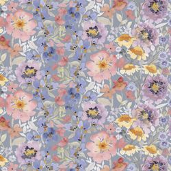 Endless Garden in Fountain Blue