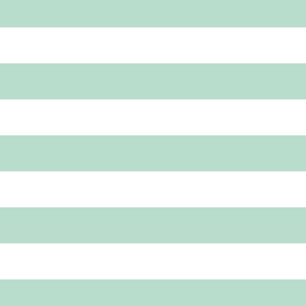 Horizontal Play Stripe in Mint