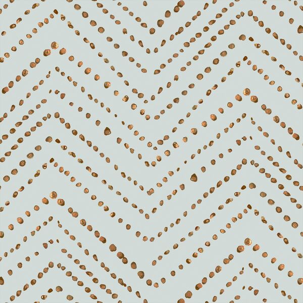 Large Madison Chevron in Blue Sage