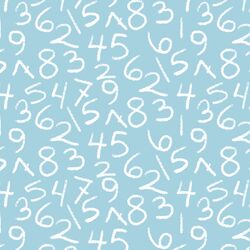 Tossed Numbers in Robins Egg