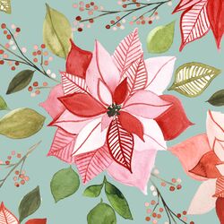 Poinsettia Berry in Aspen