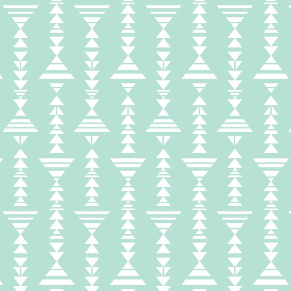Little Tribal Stripe in Aloe