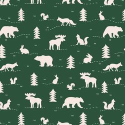 Wilderness in Dark Green