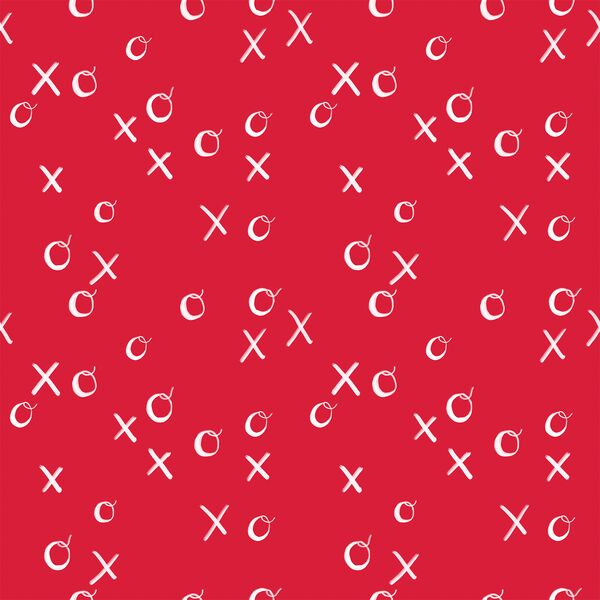 Hugs and Kisses in Cherry Red
