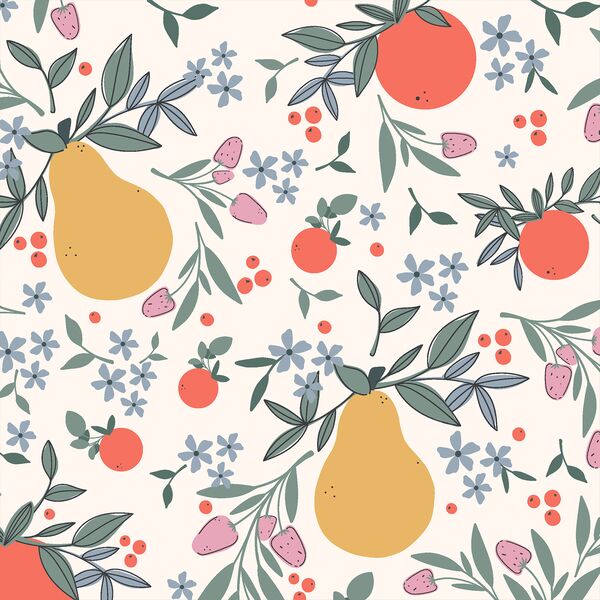 Blooming Orchard in Spring