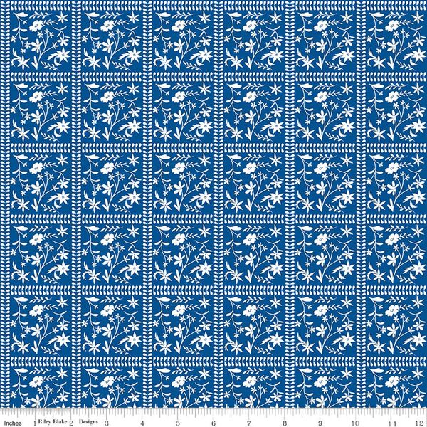 Squares in Blue