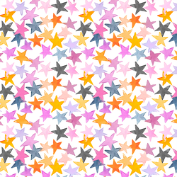 Star Confetti in White