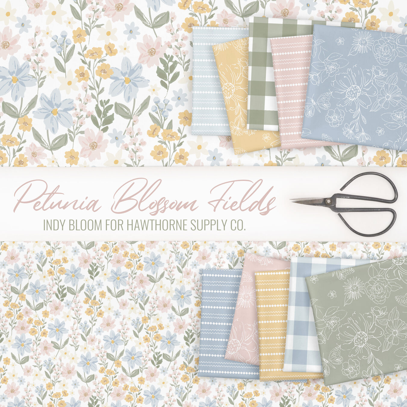 Petunia Blossom Fields Poster Image