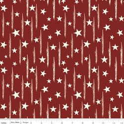 Stars & Stripes in Barn Red