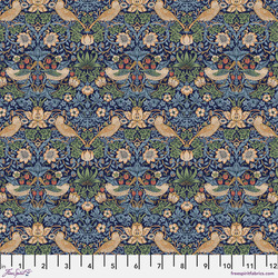 Mini Strawberry Thief in Navy
