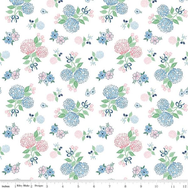 Hydrangeas in White