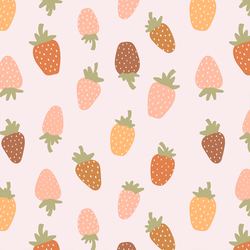 Large Very Berry Strawberries in Vintage