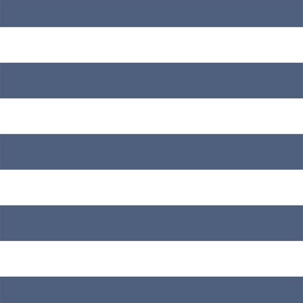 Horizontal Play Stripe in Midnight