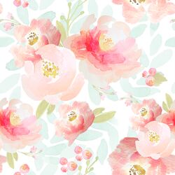 Plush Floral in Sweet Pea