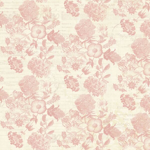 Fauna in Cream Pink