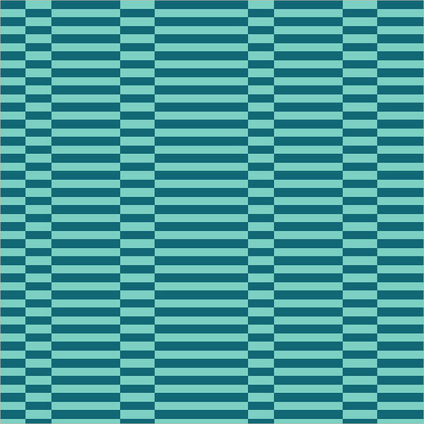 Broken Stripe in Aqua
