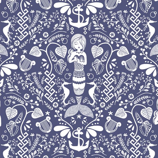 Siren Song in Indigo