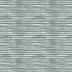 Small Watercolor Wash Stripe in Leafy