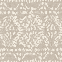Large Dripping Dots in Dove Grey