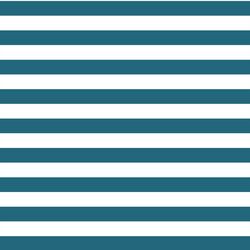 Horizontal Candy Stripe in Topaz