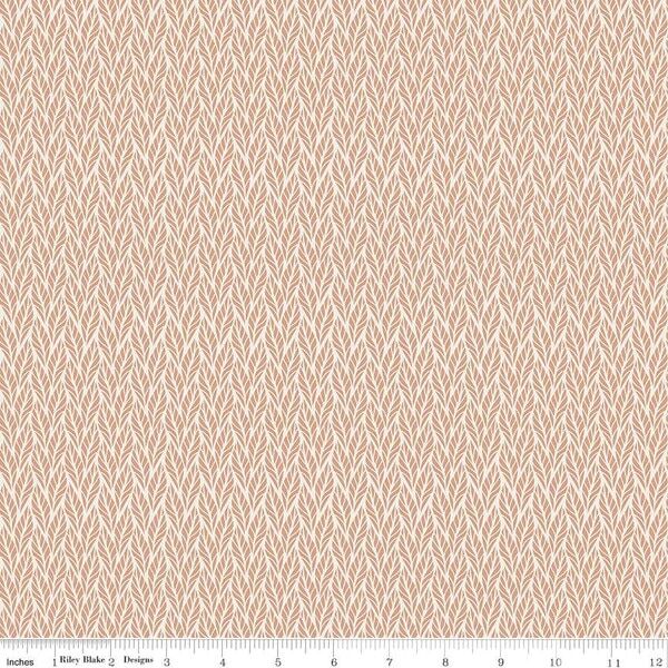 Geo Leaves in Beige