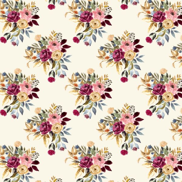 Little Rose Bouquet in Ivory