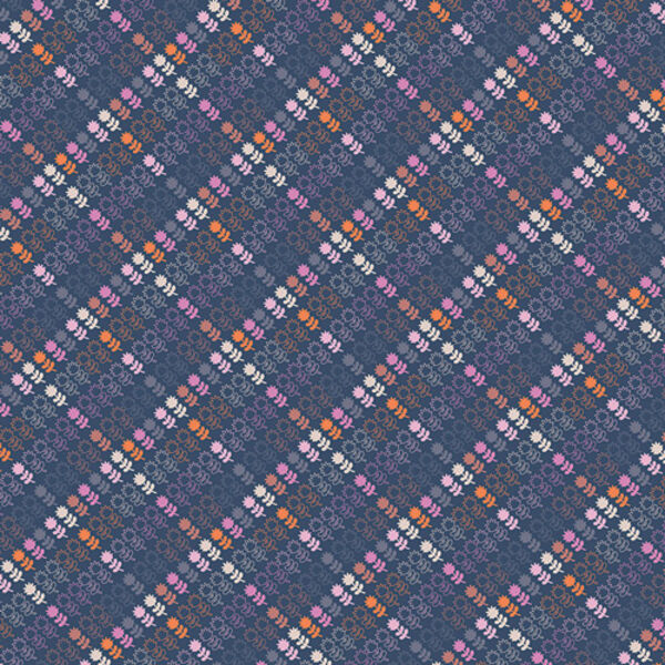 Backyard Plaid in Navy