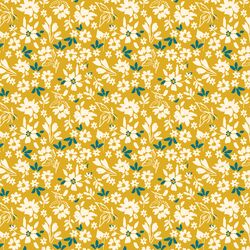 Verdant Floral in Goldenrod