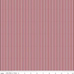 1/8" Stripe in Dahlia Red