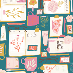 Dreaming in Serene Teal