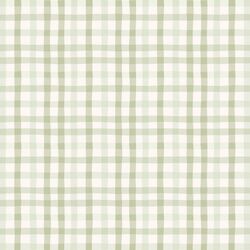 Gingham in Sage
