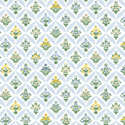Estee Garden in Blue Multi