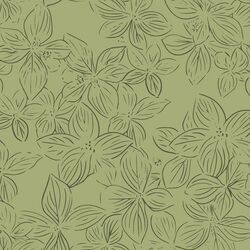 Sketched Leaves in Ivy